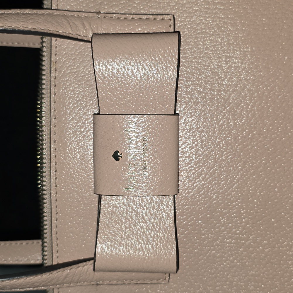 Kate Spade Blush Pink Bow Satchel - Picture 2 of 9